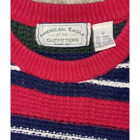 American Eagle Sweater Vintage Men’s Large - Picture 5 of 5